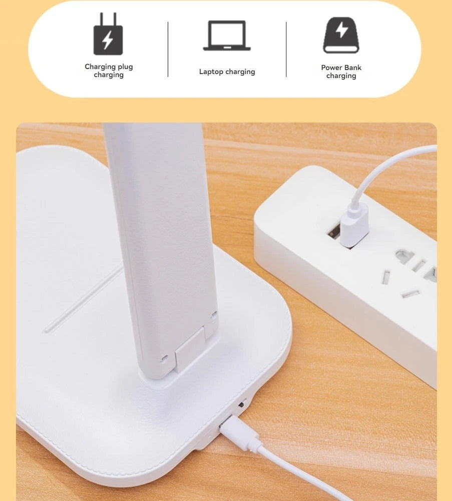 Foldable Eye-Care Desk Lamp