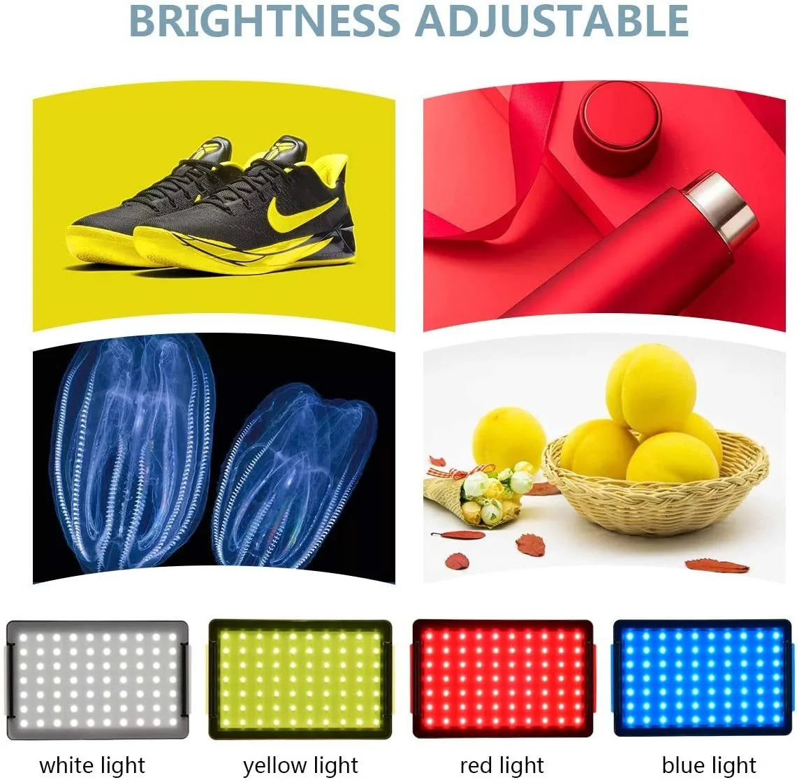 LED Video Light Kit with Tripod Stand