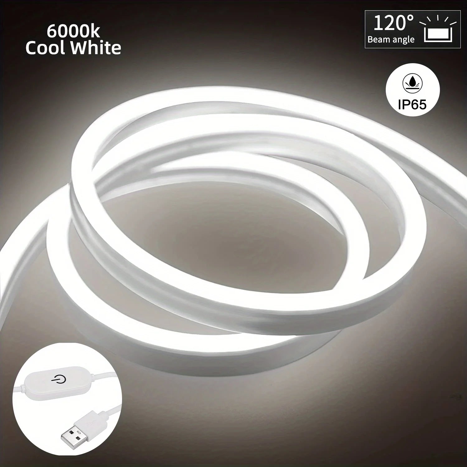 USB Dimmable Neon Strip Light