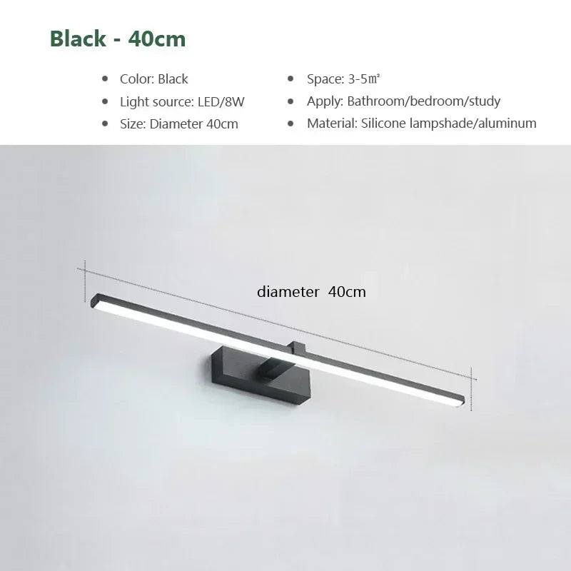 LED Bathroom Mirror Wall Light