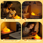 Squishy Silicone Fox Night Light