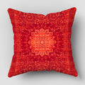 Persian-Style Plush Cushion Cover