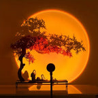 Sunset Lamp Projection