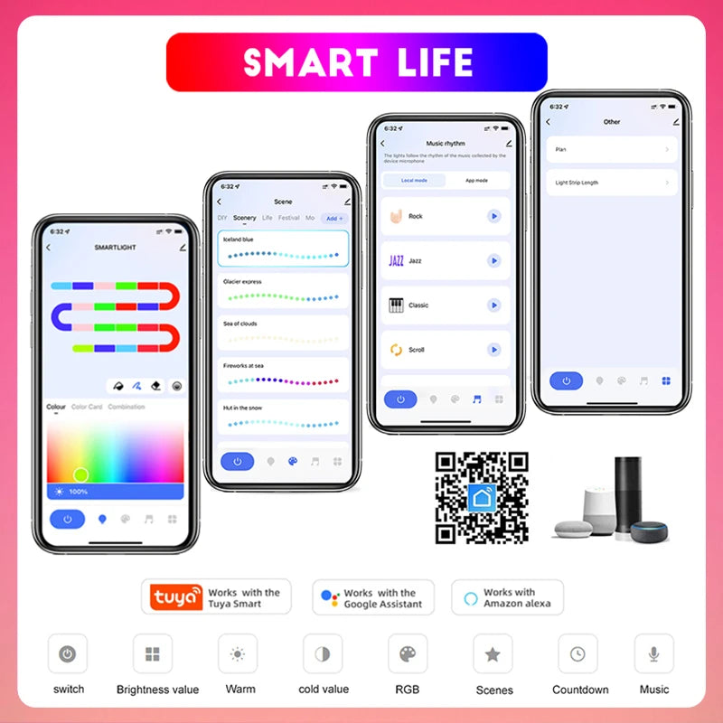 Smart RGBIC Neon Strip Light