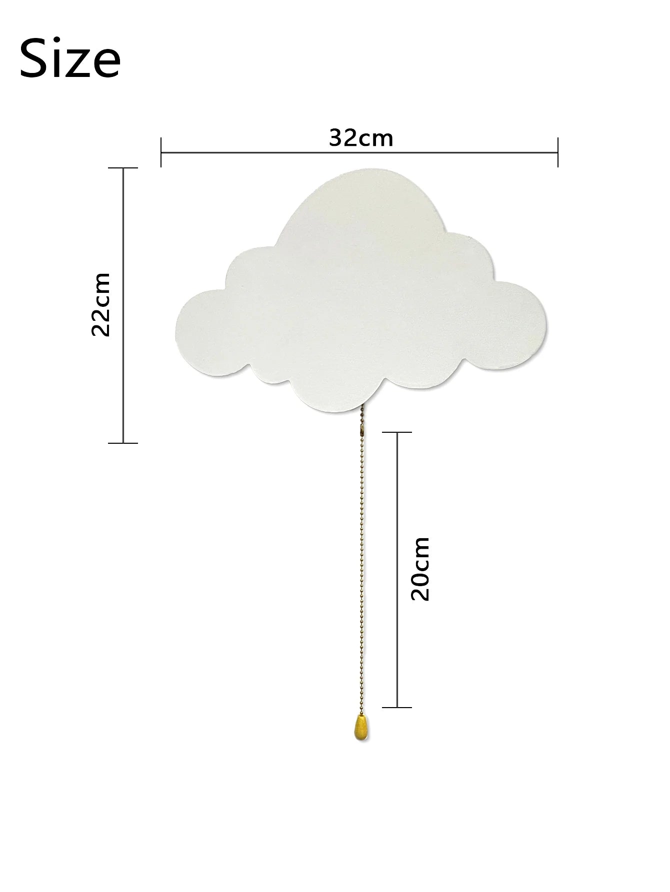 Floating Cloud Wall Light