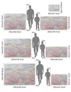 Rainbow Fluffy Kids Rug