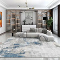 Nordic Soft Grey Rug — Washable & Non-Slip Living Room Rug