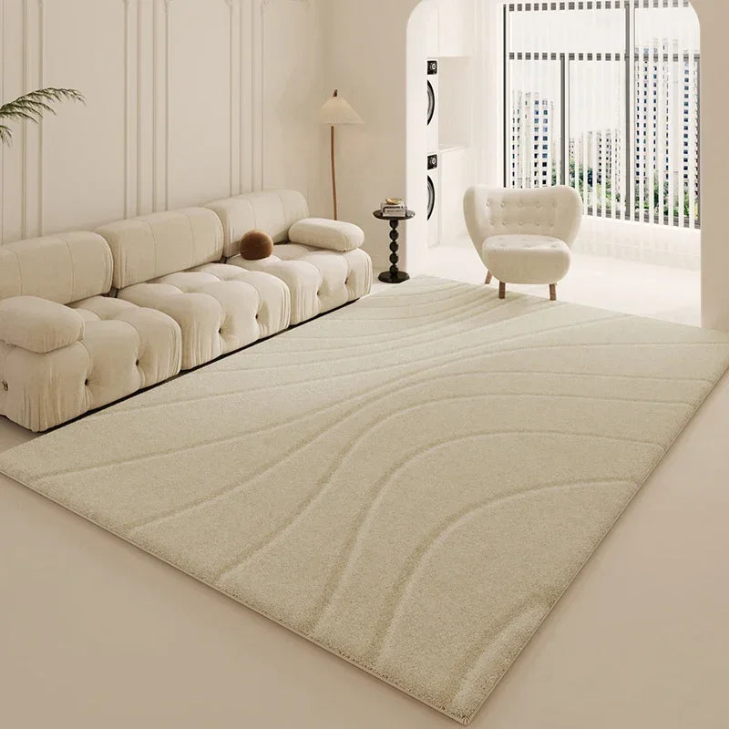 Wabi-Sabi Plush Cream Rug