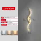 Long Strip LED Wall Light with Remote