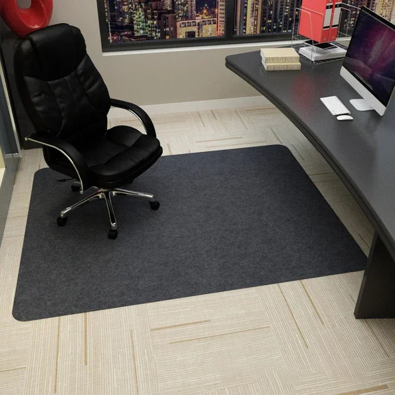 Black Office Mat 90x120cm