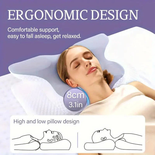 Butterfly Memory Foam Neck Pillow