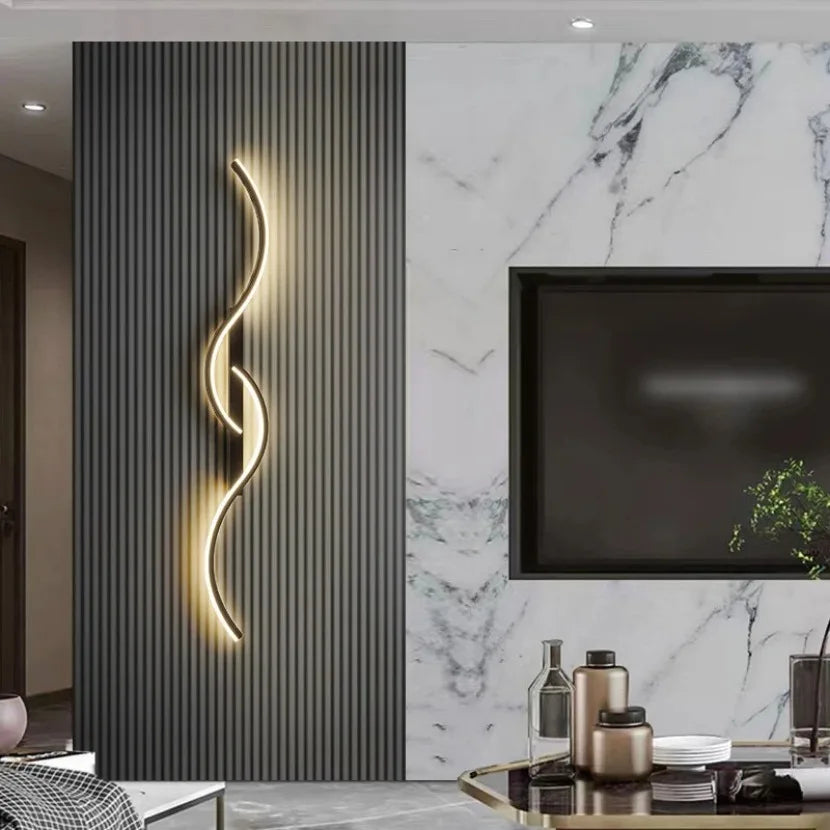 Long Strip LED Wall Light with Remote