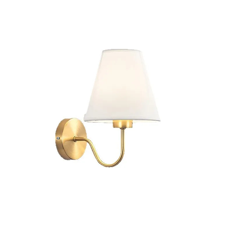 Fabric Shade Wall Light