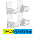 20/2pcs Trash Bags Shelf Holder Wall Mounted Plastic Bag Film Container DispenserGarbage Bag Storage Box Organizer For Kitchen