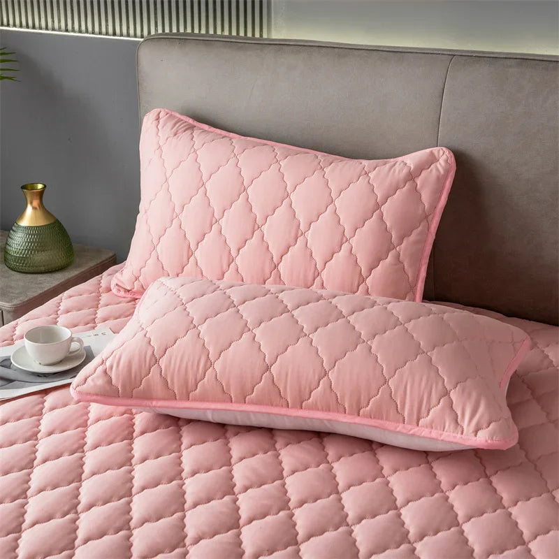 1/2 Pieces Waterproof Pillowcase Anti Stain Machine Washable Pillow Cover Bedroom Decoration Suitable For With Children And Pets
