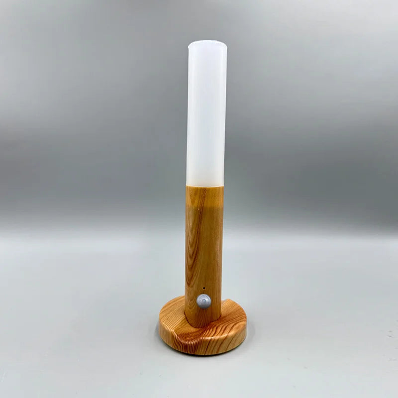 Wooden Motion Sensor Wall Light
