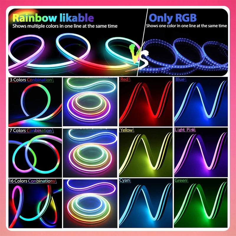 Smart RGBIC Neon Strip Light