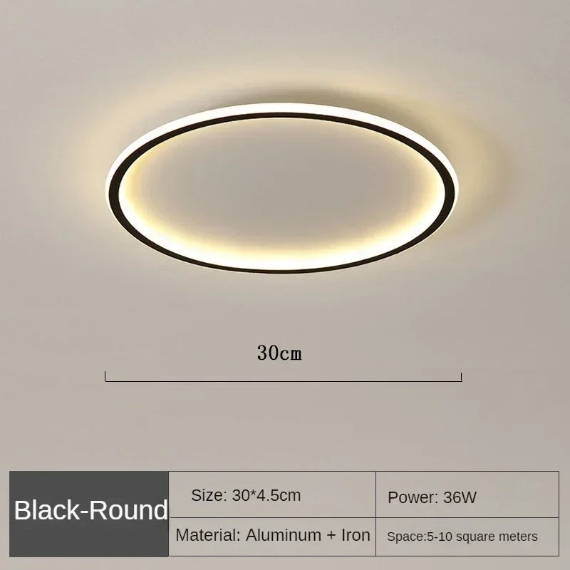 Nordic Circular LED Ceiling Light
