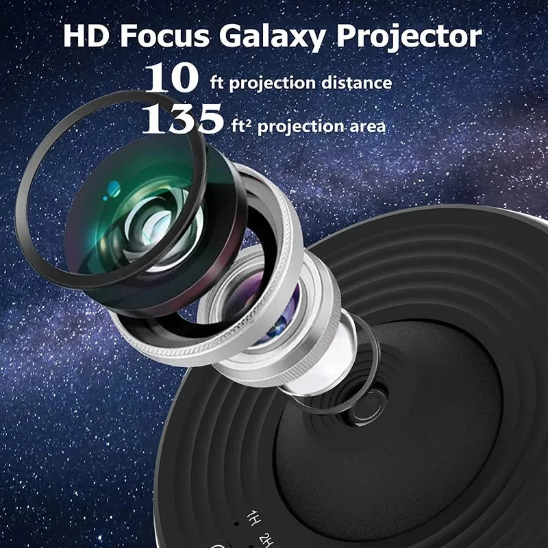 LED Galaxy Star Projector