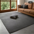 Soft Grey Coral Velvet Rug