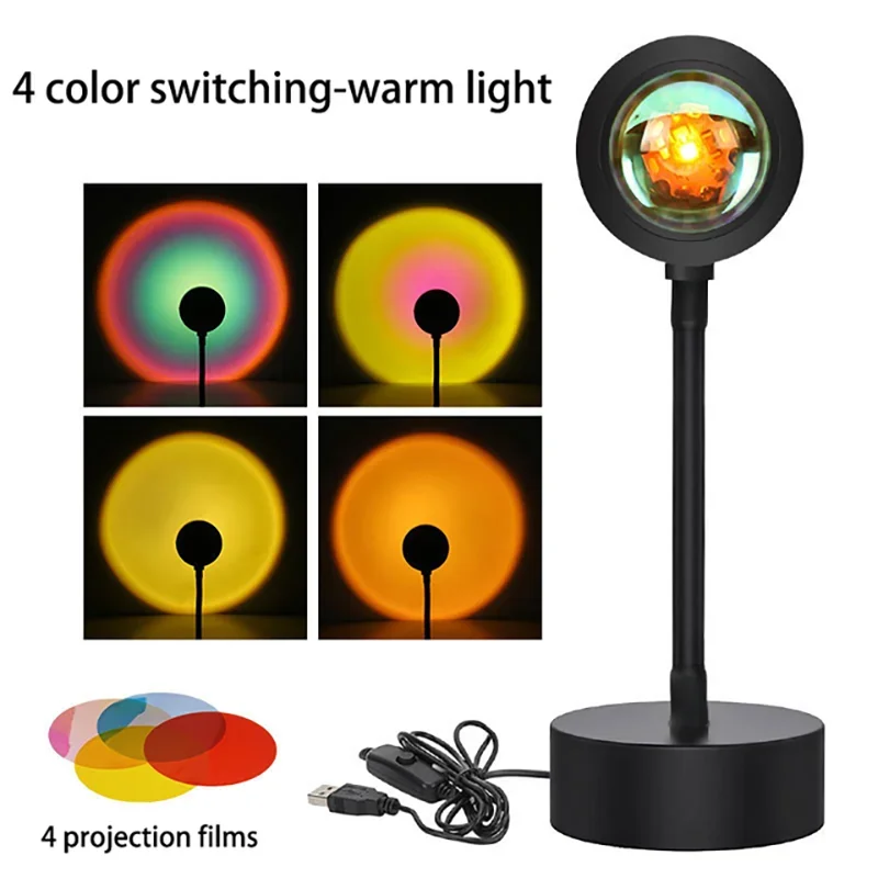 Sunset Lamp Projection
