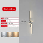 Long Strip LED Wall Light with Remote