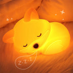 Squishy Silicone Fox Night Light