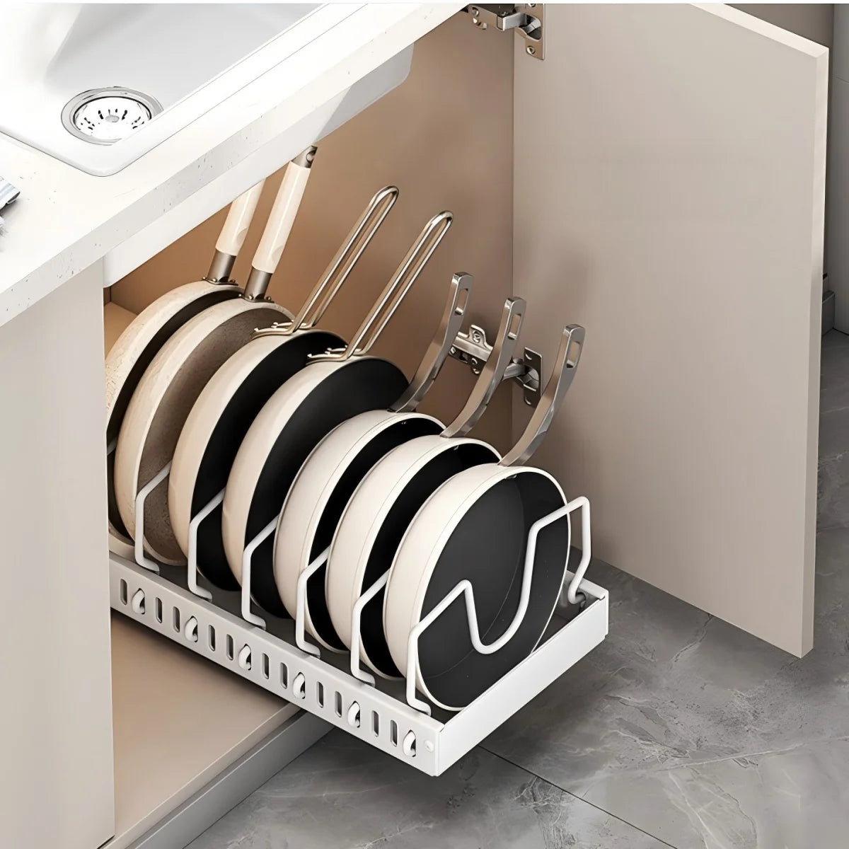 Pull-Out Kitchen Cabinet Organiser