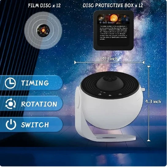 LED Galaxy Star Projector