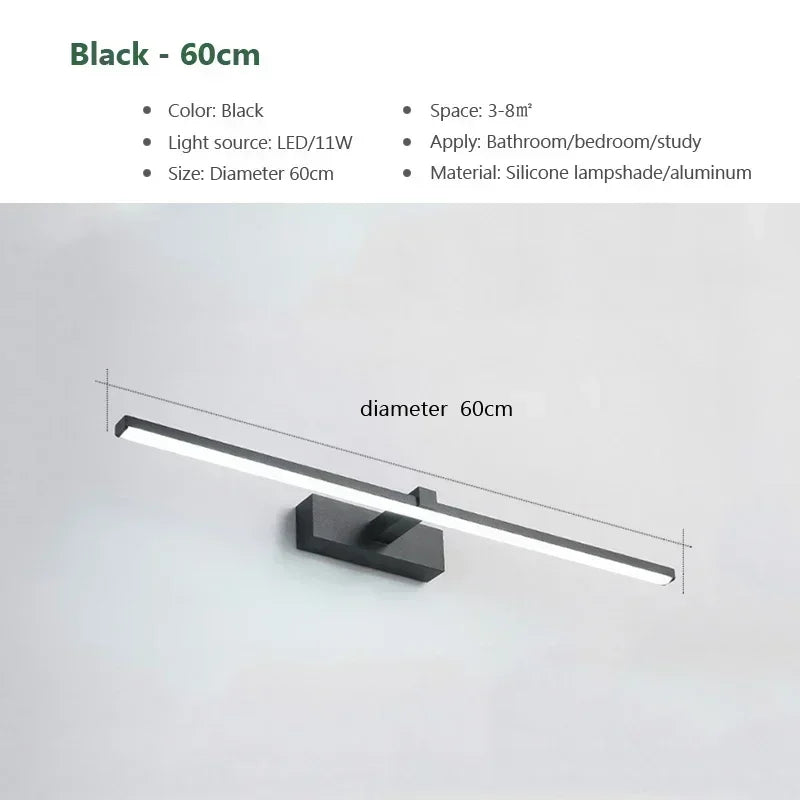 LED Bathroom Mirror Wall Light