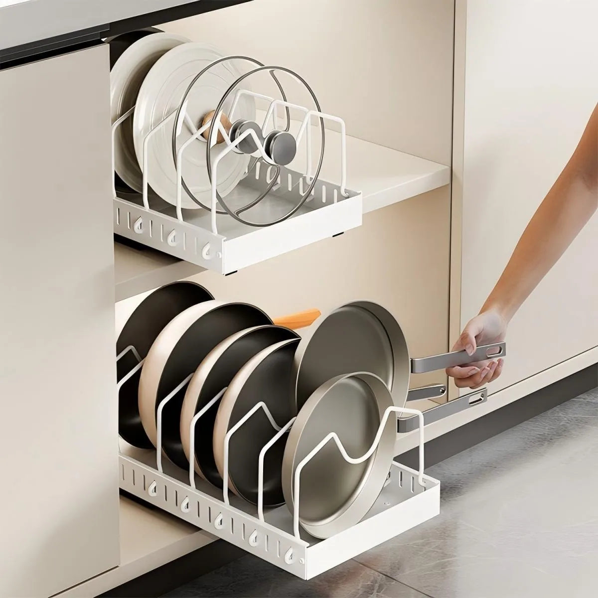 Pull-Out Kitchen Cabinet Organiser