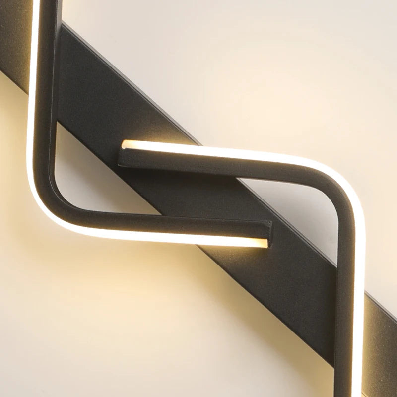 Modern Linear Stairwell Wall Light
