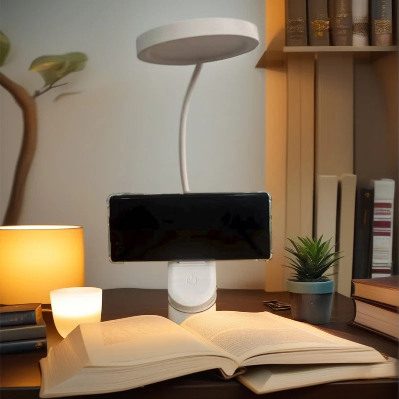Clip-On Rechargeable Desk Lamp