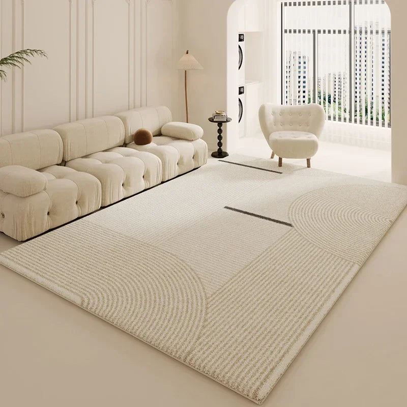 Wabi-Sabi Plush Cream Rug