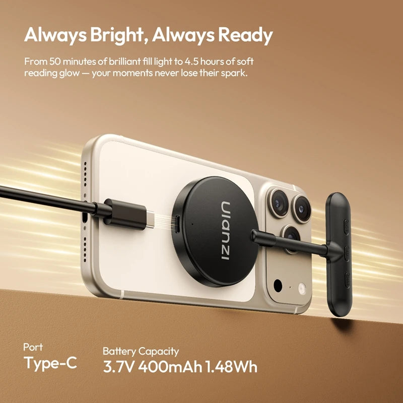 Ulanzi M10 Magnetic Phone Video Light
