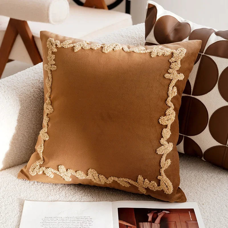 French Velvet Cushion Cover