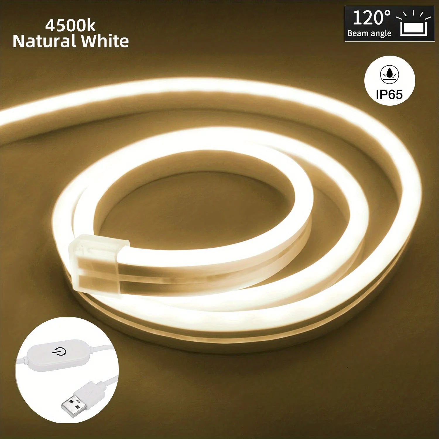 USB Dimmable Neon Strip Light
