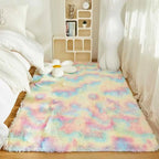Rainbow Fluffy Kids Rug