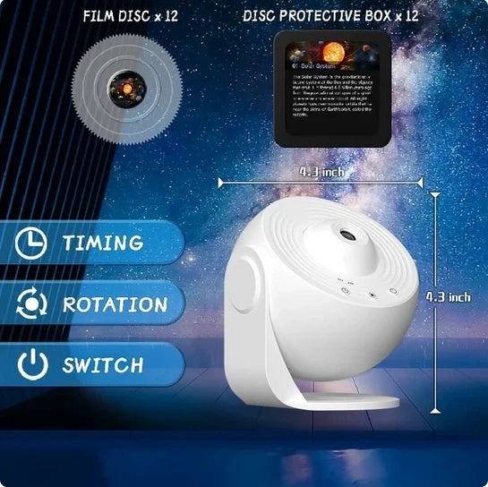 LED Galaxy Star Projector