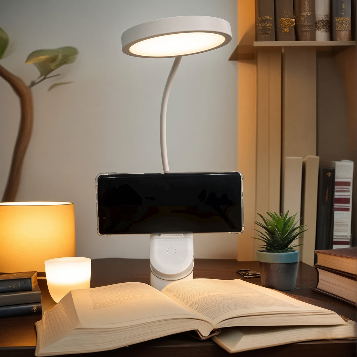 Clip-On Rechargeable Desk Lamp