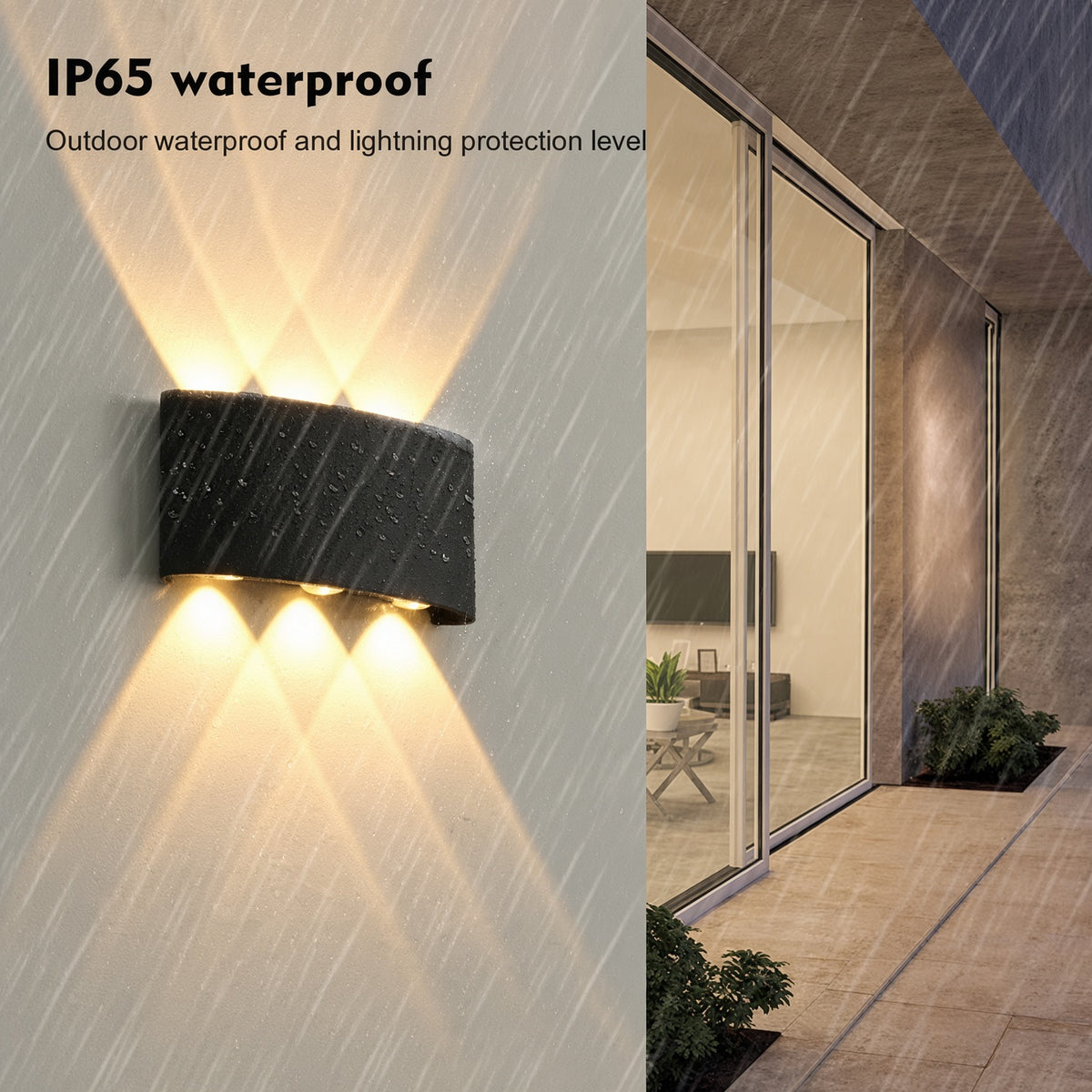 Aluminium LED Wall Light IP65