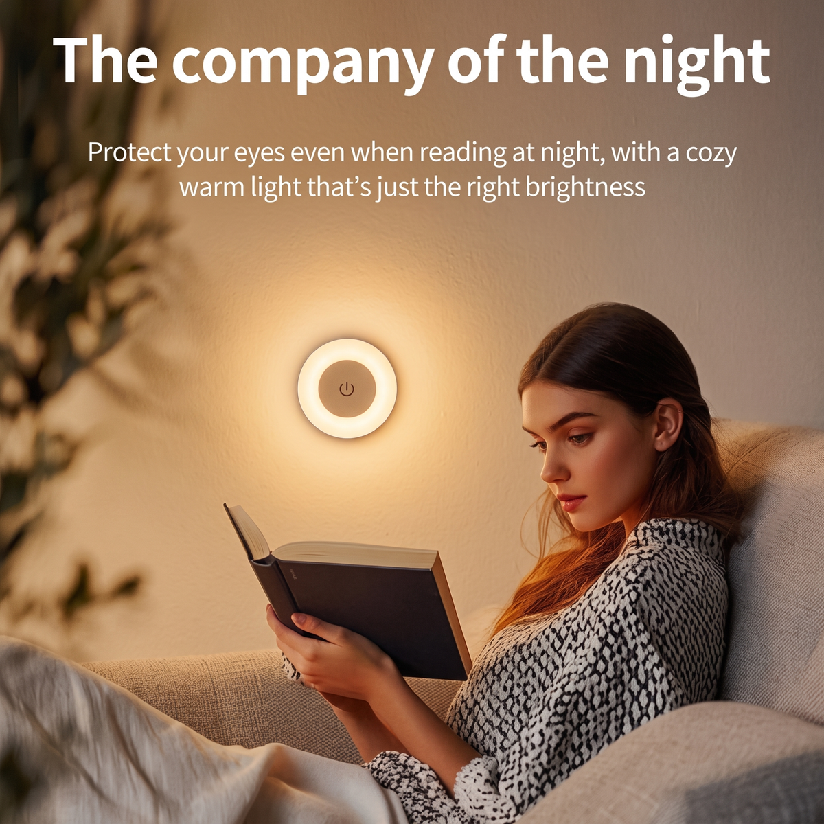 Magnetic LED Touch Night Light