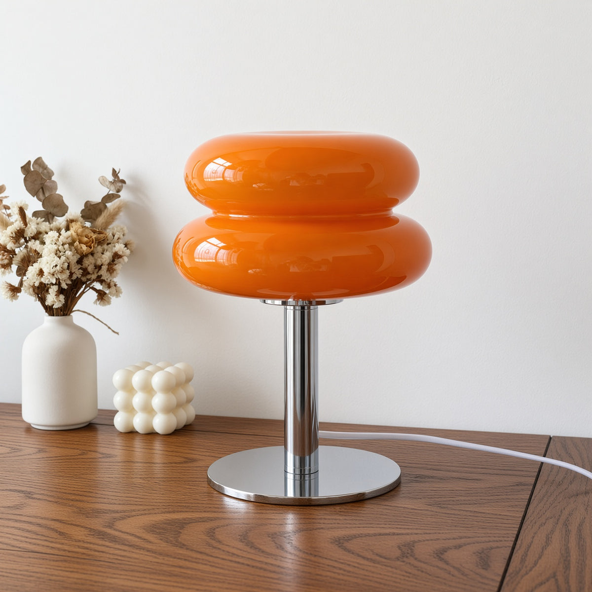 Dimmable Glass Bedside Lamp