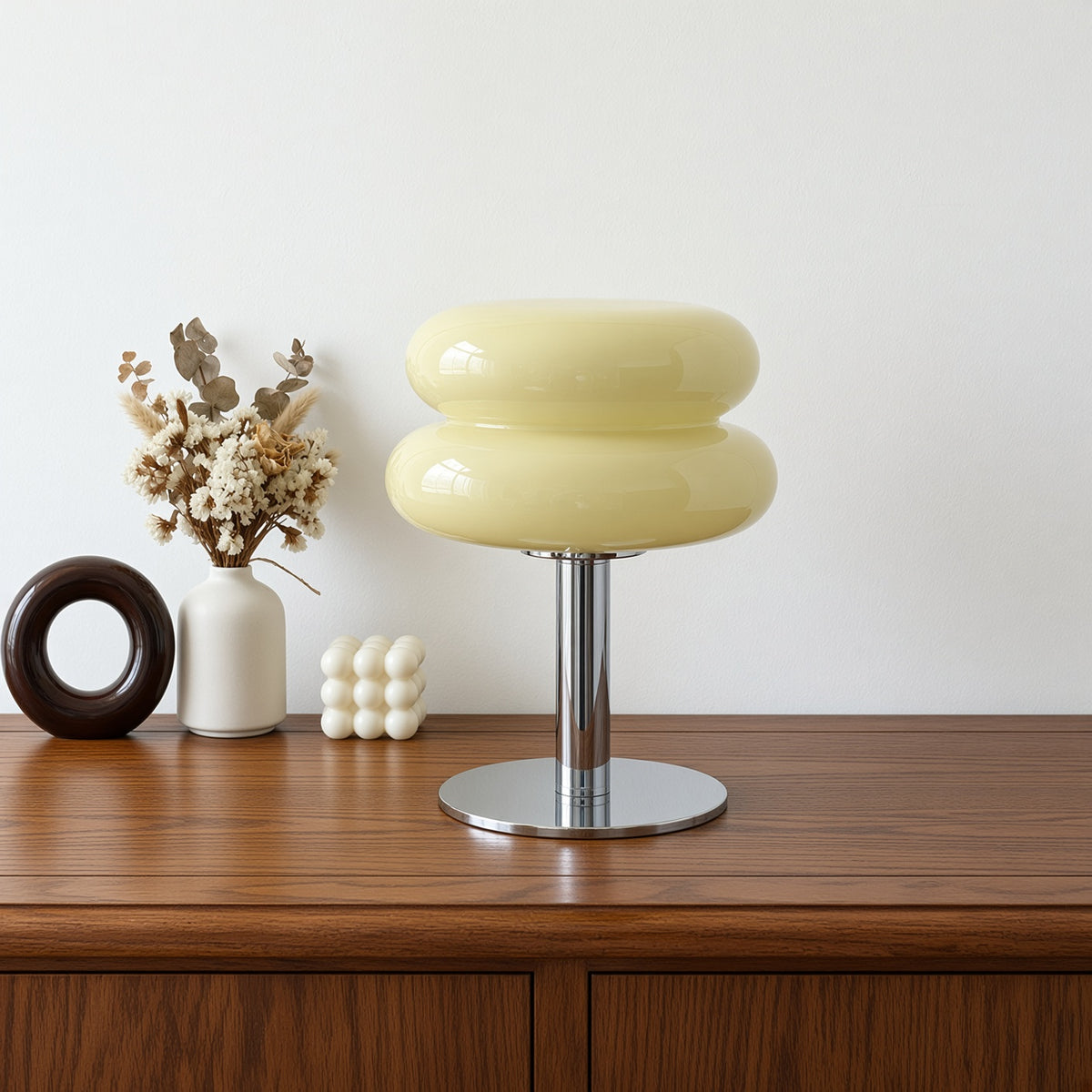 Dimmable Glass Bedside Lamp