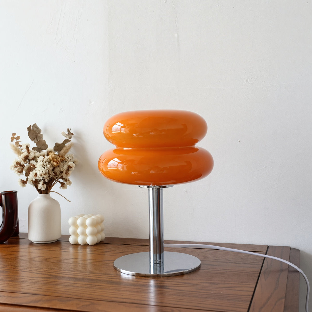 Dimmable Glass Bedside Lamp
