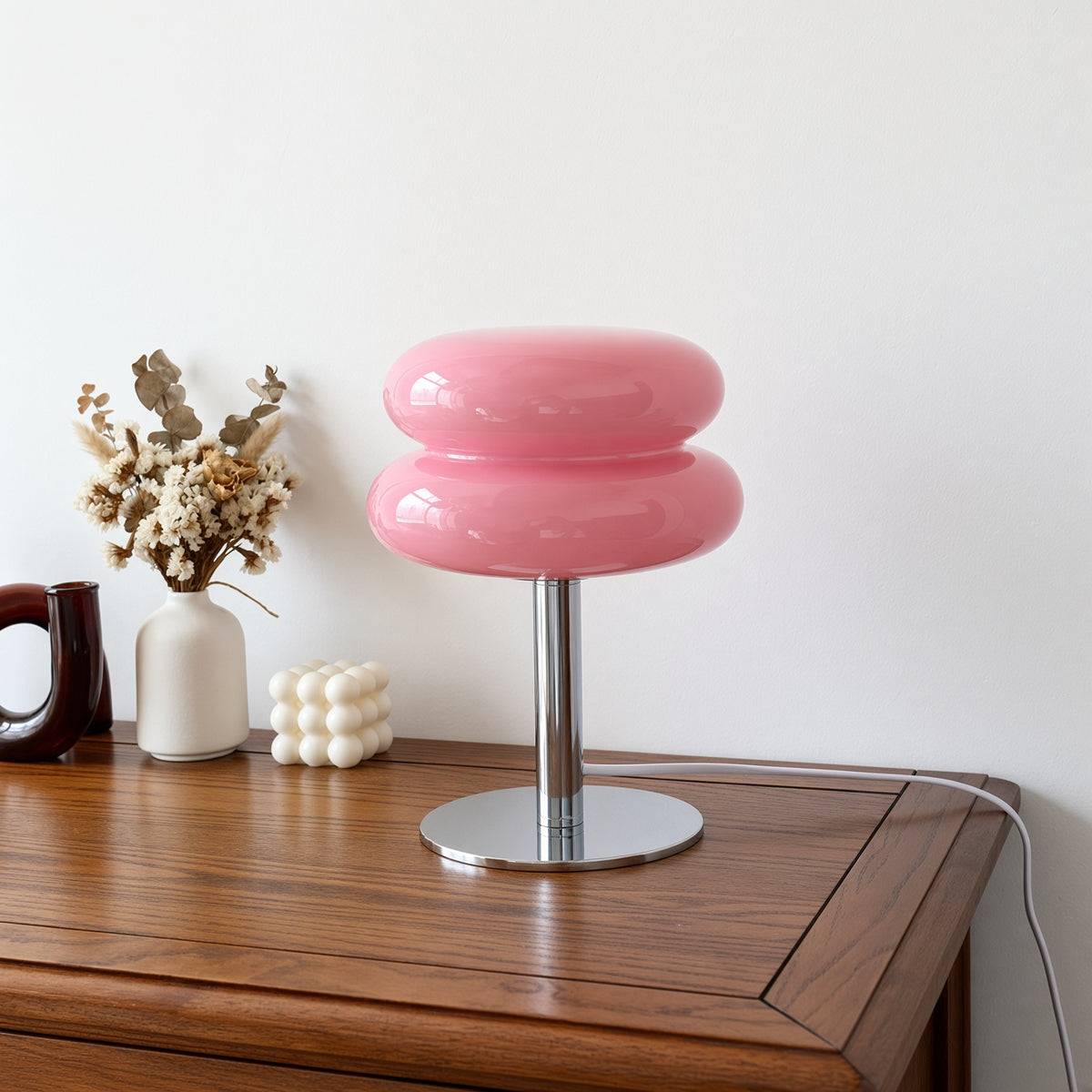 Dimmable Glass Bedside Lamp