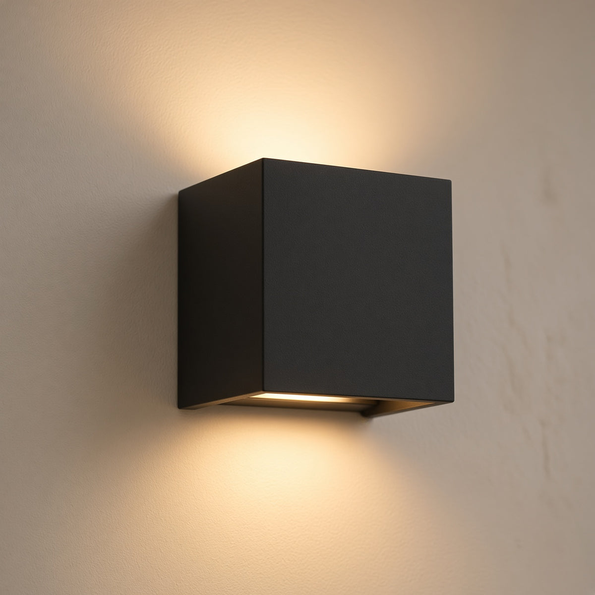 Nordic Square LED Wall Light — Indoor & Outdoor