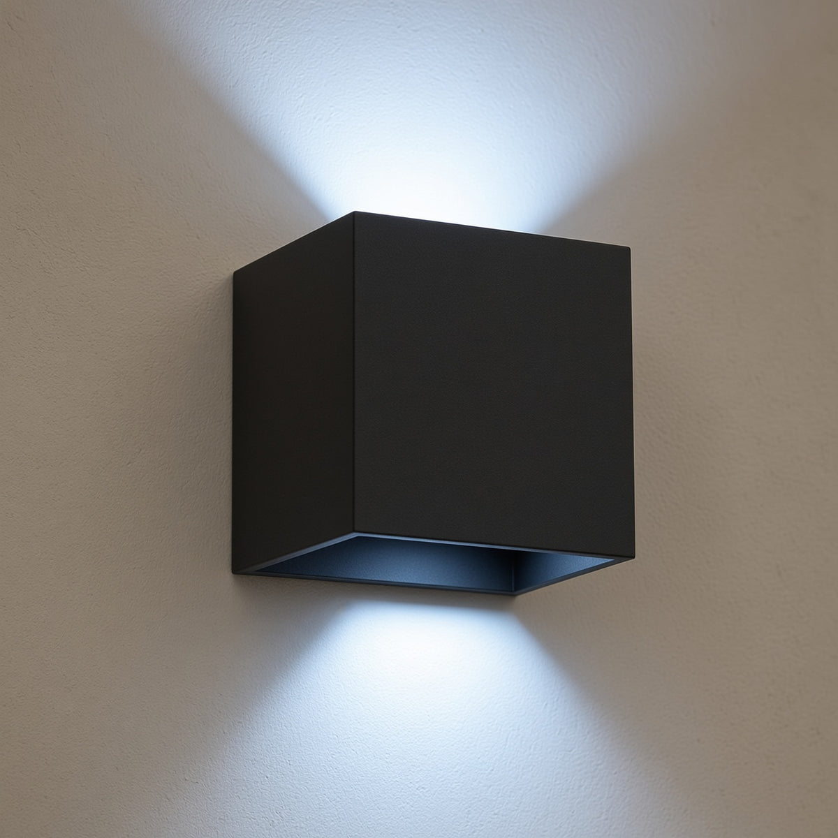 Nordic Square LED Wall Light — Indoor & Outdoor